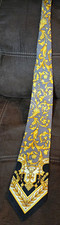 1990s LUXURIOUS RARE  VINTAGE GIANNI VERSACE NOSTALGIC BEAUTIFUL SILK TIE❤️ picture