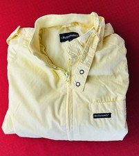 VTG NOS 80s Original McDonald's Employee Windbreaker Jacket Yellow M Uniform picture