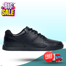 [FASH SALE]Shoes For Crews Street Casual Mens Black Non Slip Work Sneaker Medium picture