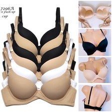 Lot 1/3/6 Extra Padded Bras Women's Max Lift Extreme Push up + 2 Cup Size 30-36A picture