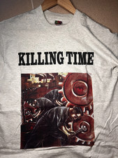 VIntage Style Killing Time Band Poster Gray Color Shirt Unisex All Sizes SS035 picture
