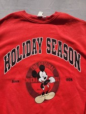 Disney Mickey Mouse Crewneck Long Sleeve Pullover Sweater H&M Medium Original picture